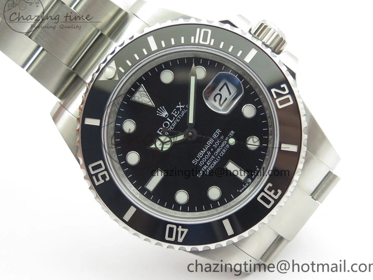 41mm Ceramic Steel Black 1:1 Edition Best A3235 904L LN VVSF 126610 Submariner 0228